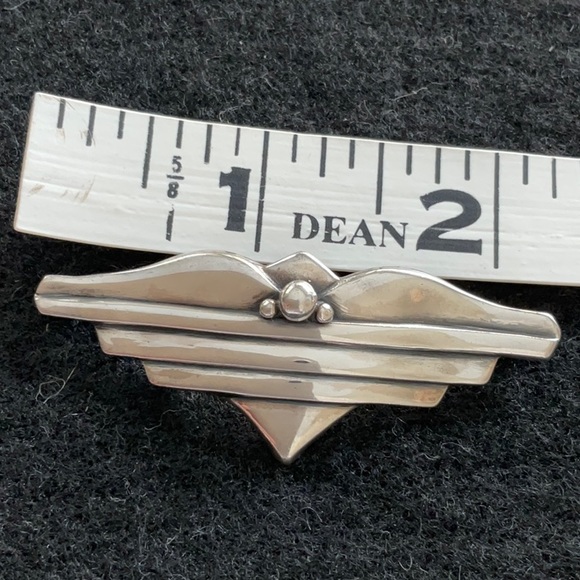 David Dear Native American made “Pie N The Sky” sterling silver pin. - Picture 6 of 6